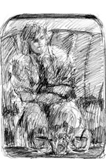 Woman Seated at Insomnia's